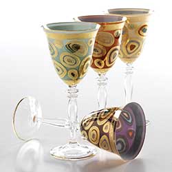 Vietri wine glasses