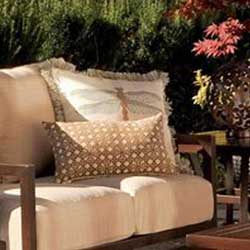 Elaine Smith sofa pillows