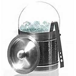 Pewter ice bucket