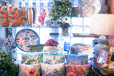 Variety of home decor available at the Wooden Indian Ltd